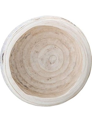 TeknoKapsül AH0451 Ahşap Saksı, Beyaz