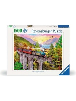 TeknoKapsül 1500P Puzzle Köprüde Tren