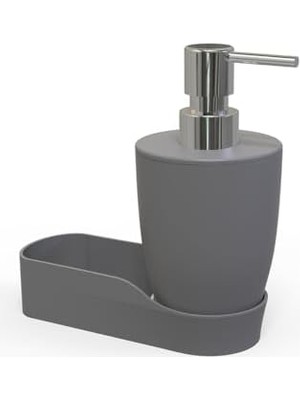 TeknoKapsül Pure Hazneli Sıvı Sabunluk-Gri