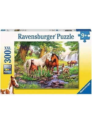 TeknoKapsül 300 Parça Puzzle Nehirde Atlar