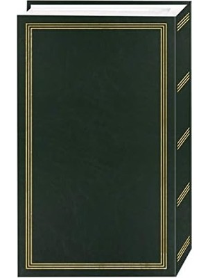 TeknoKapsül Albums (Huntergreen) - 3-Ring 504 Pockets Hold 4x6 S, Hunter Green