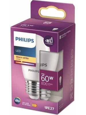TeknoKapsül LED 60W P48 E27 2700K Sarı Işık Dim Edilmez