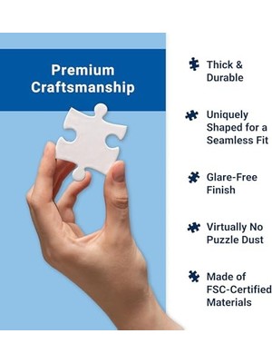 TeknoKapsül 1500 Parça Puzzle Ağaçlarda Alacakaranlık