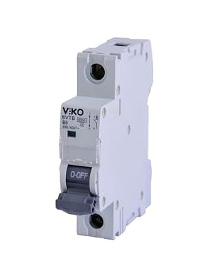 TeknoKapsül 6VTB-1B06 Otomatik Sigorta 6ka B Tipi 1 Kutup 06A