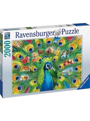 TeknoKapsül 2000 Parça Tavus Kuşu Puzzle
