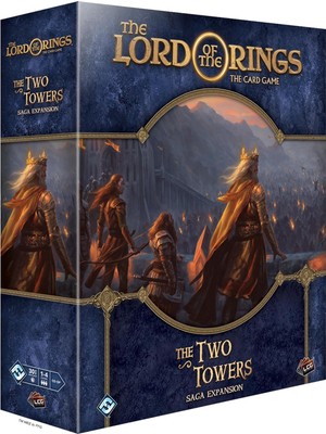 TeknoKapsül Yüzüklerin Efendisi Kart Oyunu Iki Kule Saga Genişletme - Kooperatif Oyunu, Oyunu, Yaş 14+, 1-4 Oyuncu, 30-90 Dakika Oyun Süresi, Made By Fantasy Flight Games