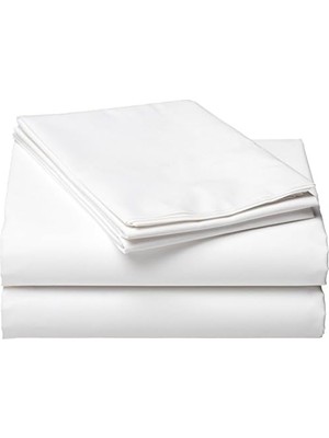 TeknoKapsül Tek Kişilik Çarşaf Seti 160X240 cm Beyaz AT9120