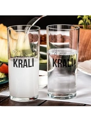 TeknoKapsül Babaların Kralı Tasarımlı Babalar Günü Hediyesi Rakı Kadehi Seti