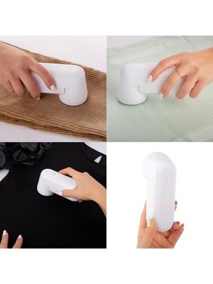 TeknoKapsül Cx1 Şarjlı (Type C) Tüy ve Tiftik Toplama Temizleme Makinesi+ 1 Adet Yedek Bıçak Hediyeli