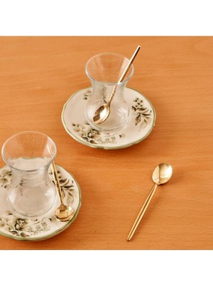 TeknoKapsül Siena 6'lı Çay Kaşığı Seti