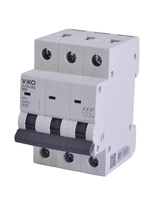 TeknoKapsül 4VTB-3B25 Otomatik Sigorta 4,5ka B Tipi 3 Kutup 25A