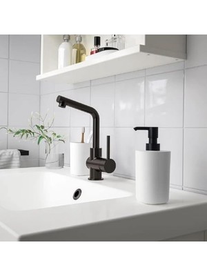 TeknoKapsül Storavan Banyo Aksesuar Seti - Sıvı Sabunluk - Katı Sabunluk - Diş Fırçalık
