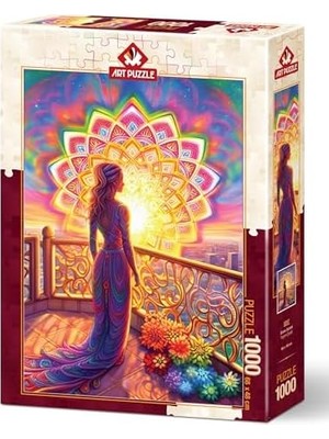 TeknoKapsül Yaşam Çiçeği 1000 Parça Puzzle