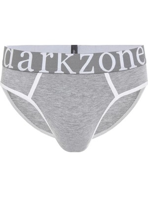 Darkzone Erkek Gri Biyeli Slip Külot