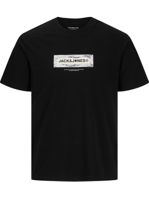 Jack & Jones Erkek Gögüs Baskili Tisört - Breeze