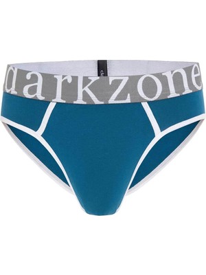 Darkzone Erkek Petrol Mavisi Biyeli Slip Külot
