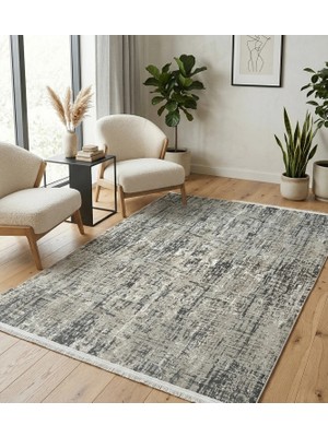 Woolen Home Lizbon Koleksiyonu Modern Desenli Akrilik Makine Halısı