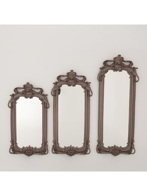 Selim Royal 3'lü Ayna Taupe