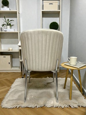 Msy Home 2 Kişilik Berya Yönsüz Kumaş Modern ve Şık Sandalye Takımı