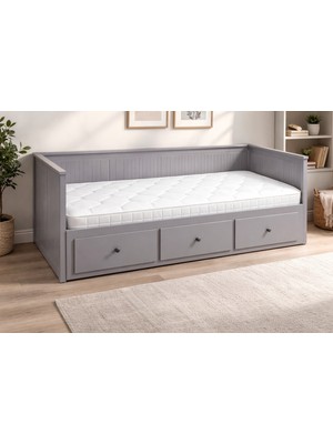 YAGMURETİCARET Yagmurhome 160*200*10  Bambu Kumaş Katlanır Yaysız Sünger Yatak