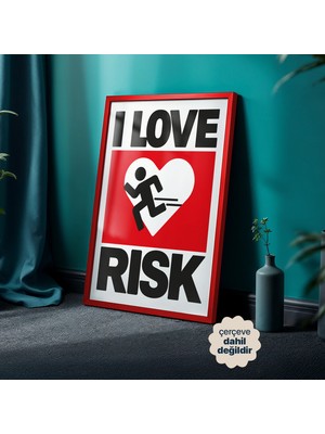 Persona Istanbul "the Adrenaline Manifesto" - Ironik Pop-Art Grafik Posteri (Çerçevesiz)