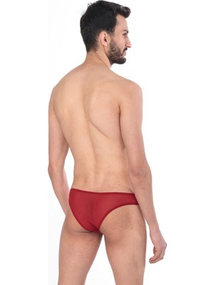 Jeu Jeu Sheer Slip – Transparan Tül, Ultra Hafif, Esnek Erkek Slip