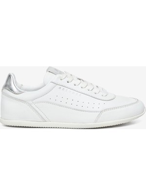 Greyder Kadın Beyaz Hakiki Deri Sneaker Ayakkabı 6Y2UA35610