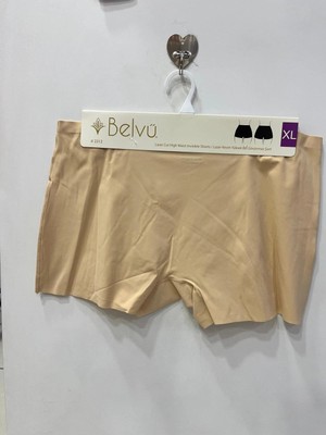 Belvü Kadın Ten Rengi Lazer Kesim Dikişsiz Iz Yapmaz Yüksek Bel Külot (Görünmez Konfor)