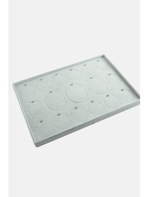 Ronanna 17 Adet Anfora Kumaş Yatay Ayaklı Kolye Standı