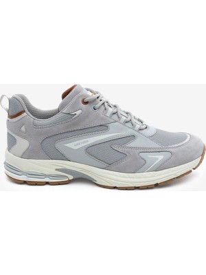 Greyder Erkek Gri Hakiki Deri Günlük Spor Ayakkabı 6Y1SA17780