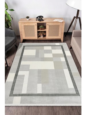 Woolen Home Saloon Koleksiyonu Akrilik Iplik Jüt Taban Lüks Halı