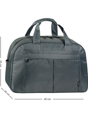 Barberri Komple Astarlı Köpüklü Seyahat Spor Çantası