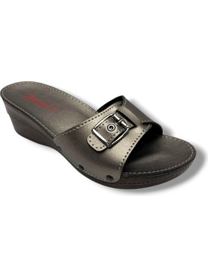 Parmi 17601-26 Anatomik Tek Bant Dolgu Kadın Terlik