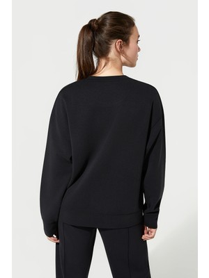 More Active Hıgh Yumuşak Tuşeli Rahat Kesimli Sweatshırt