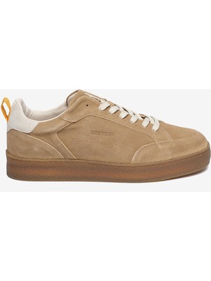 Greyder Erkek Vizon Hakiki Deri Sneaker Ayakkabı 5Y1SA18520