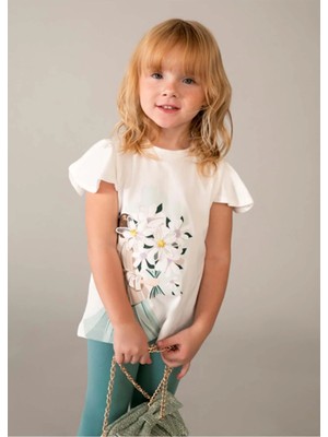 Mayoral Yazlık Kız Çocuk 2'li Tayt Takım - Yeşil