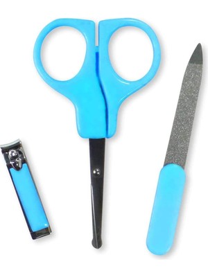 Bebek Tırnak Bakım Seti - Mavi