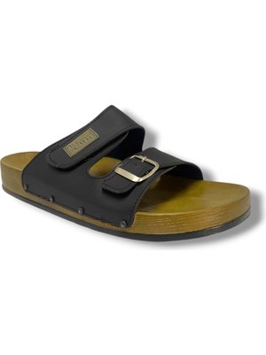 Parmi 606-26 Anatomik Çift Bant Suya Dayanıklı Erkek Terlik