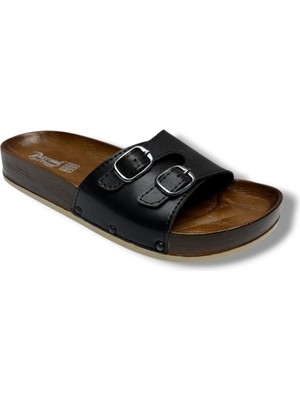 Parmi 19051-26 Anatomik Çift Tokalı Kadın Terlik