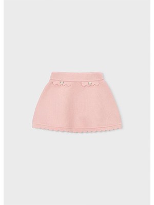 Mayoral Yazlık Kız Çocuk Triko Etek - Pembe