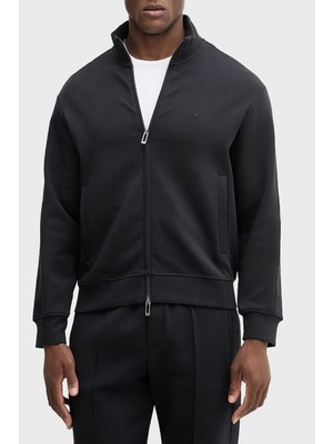 Emporio Armani Erkek Regular Fit Dik Yaka Uzun Kollu Lacivert Sweatshirt EM005222 AF10013-UB118
