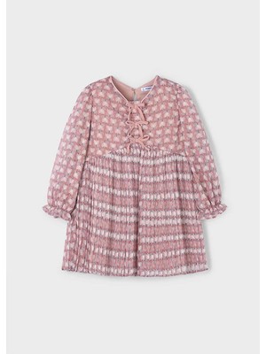 Mayoral Kışlık Kız Çocuk Elbise - Pembe