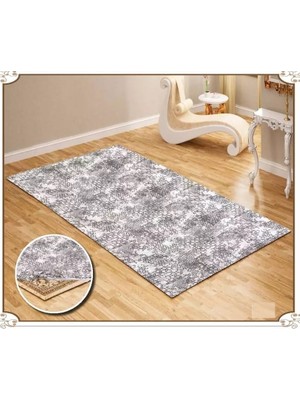 Evneşe 6m2 Lastikli Halı Örtüsü Desenli U74