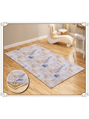 Evneşe 6m2 Lastikli Halı Örtüsü Desenli U72