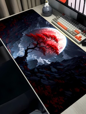 Charmbi Sessiz Gece 40X90 Procontrol Mouse Pad Gaming Mousepad Kaymaz Taban Büyük Oyuncu Ultra Pürüzsüz