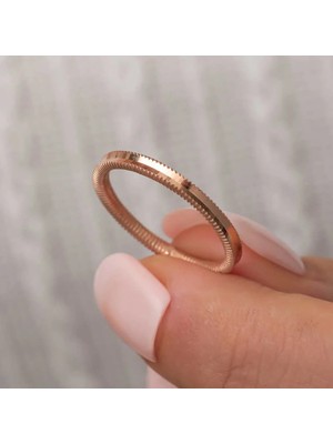 Inure Jewelry Gümüş Rose Ajda Kadın Yüzük