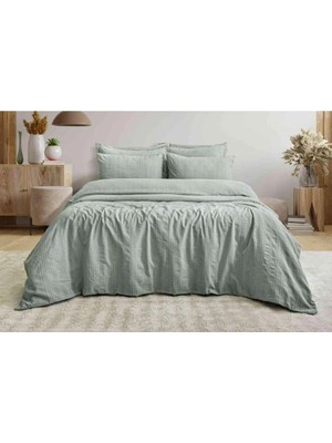 Özdilek Nevresim Takımı Çift Kişilik Oyu Jakarlı Mıranda Mint