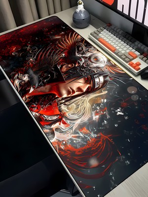 Charmbi Naruto Itachi 40X90 Procontrol Mouse Pad Gaming Mousepad Kaymaz Taban Büyük Oyuncu Ultra Pürüzsüz