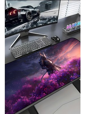 Charmbi Son Samuray 30X70 Procontrol Mouse Pad Gaming Mousepad Kaymaz Taban Büyük Oyuncu Ultra Pürüzsüz