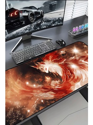 Charmbi Şans Ruhu 30X70 Procontrol Mouse Pad Gaming Mousepad Kaymaz Taban Büyük Oyuncu Ultra Pürüzsüz